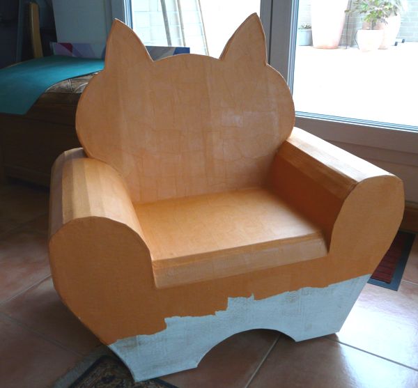 Fauteuil chat