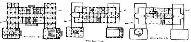 Plan de la via Panisperna